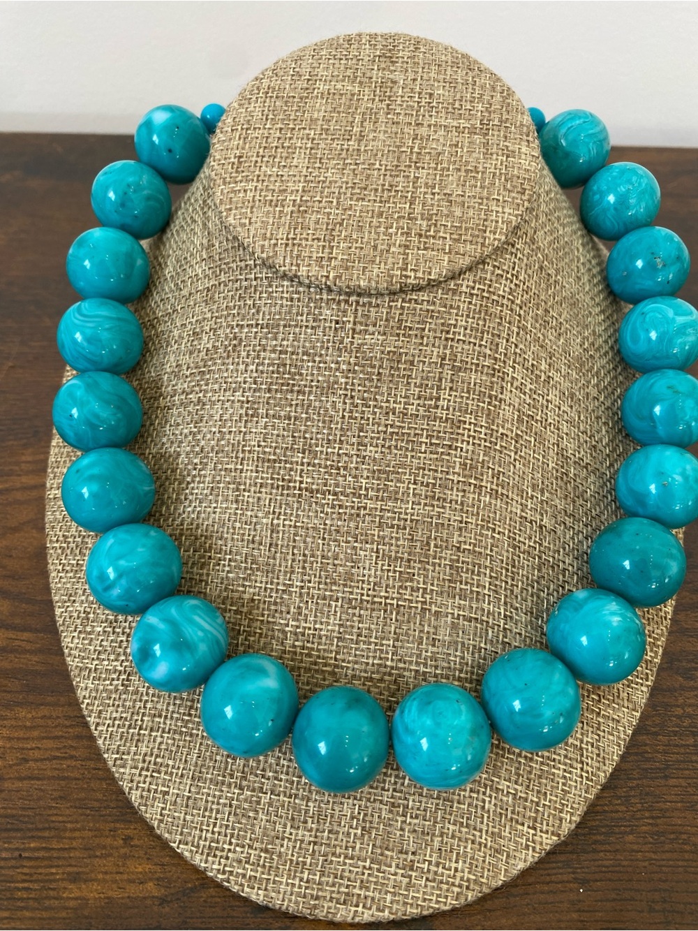 Lucite Beaded Necklace